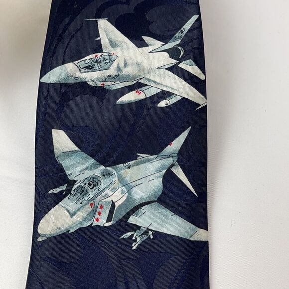 Phineas Creed Fighter Jet Tie - Picture 5 of 5